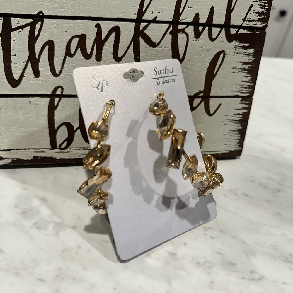 Gold Hoop Earrings